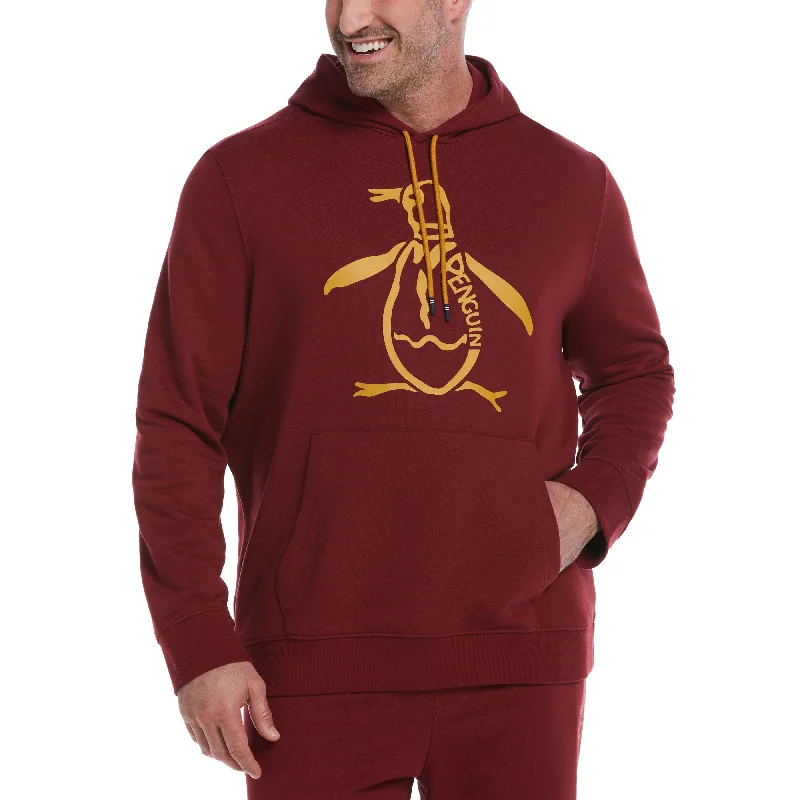 Big & Tall Organic Cotton Logo Fleece Hoodie