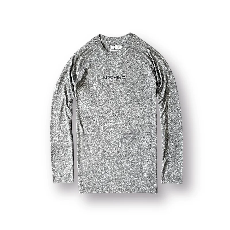 Morgan performance raglan sleeve Top in Charcoal