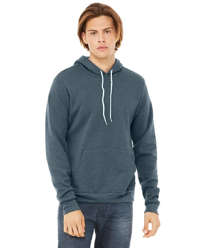 Bella+Canvas Unisex Sponge Fleece Pullover Hoodie | Heather Slate