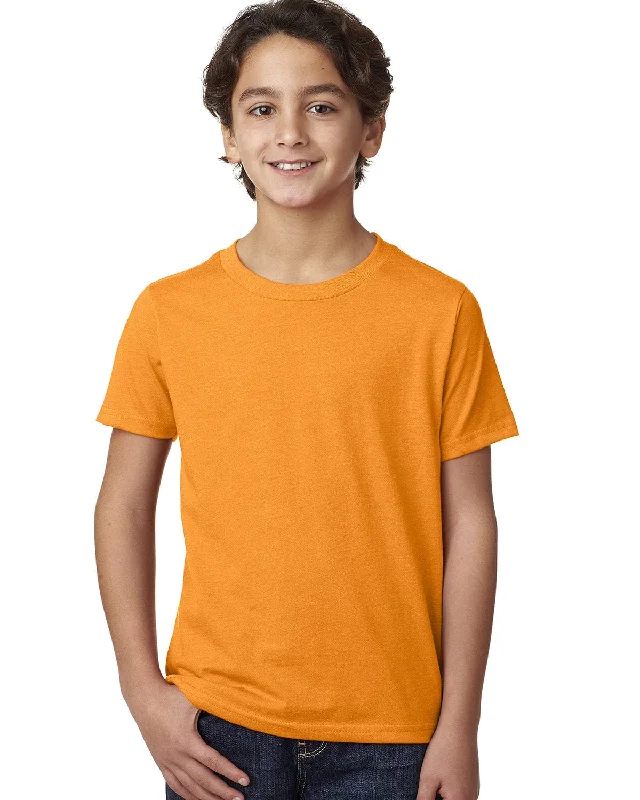 Next Level Boys CVC Crew Tee | Orange