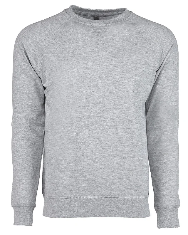 Next Level Unisex French Terry Sweatshirt | Heather Gray