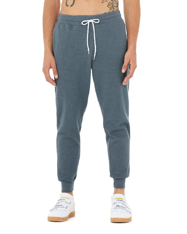 Bella+Canvas Unisex Jogger Sweatpant | Heather Slate