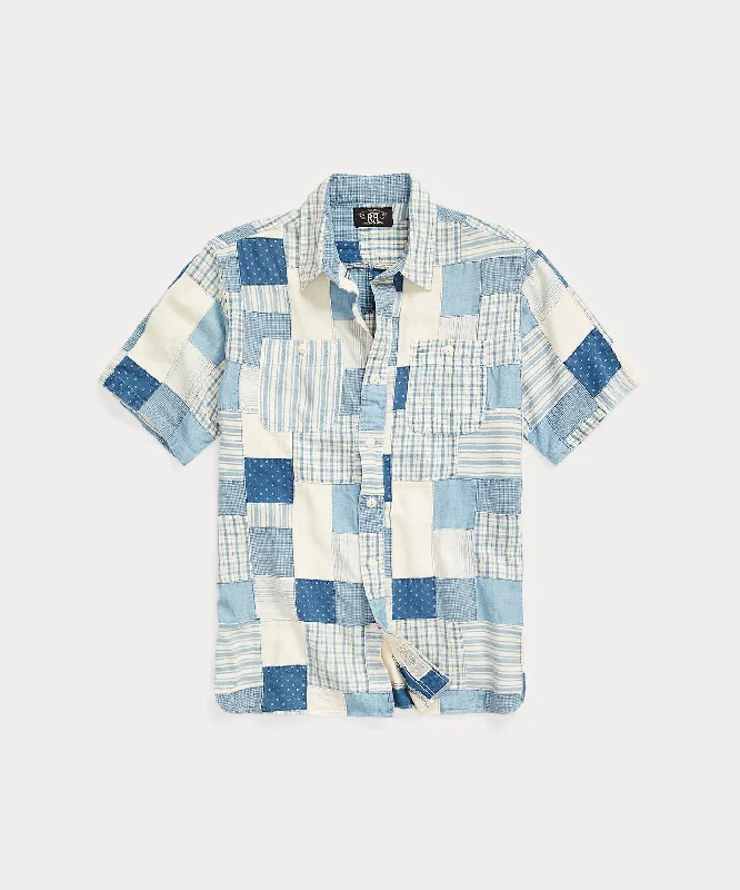 FARRELL SS-SHORT SLEEVE-SPORT SHIRT PATCHWORK