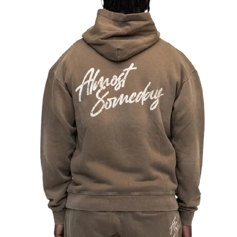 ALMOST SOMEDAY: Signature Sunfade Hoodie C7-58