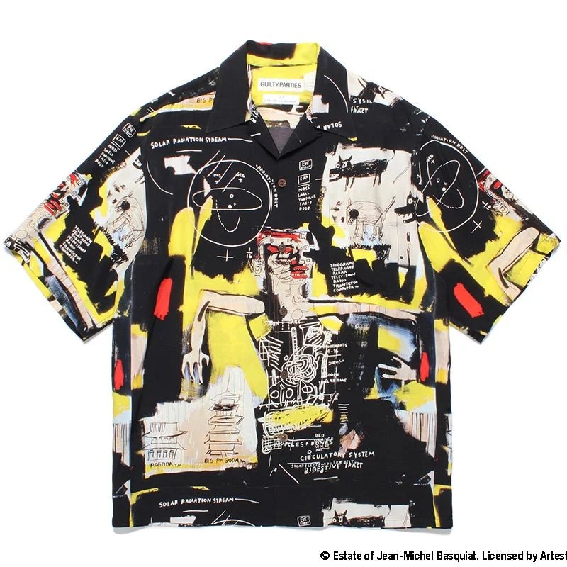 JEAN-MICHEL BASQUIAT / S/S HAWAIIAN SHIRT ( TYPE-1 )