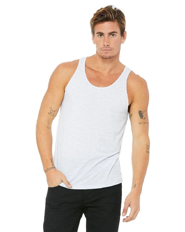 Bella+Canvas Unisex Jersey Tank | White Flk Trblnd