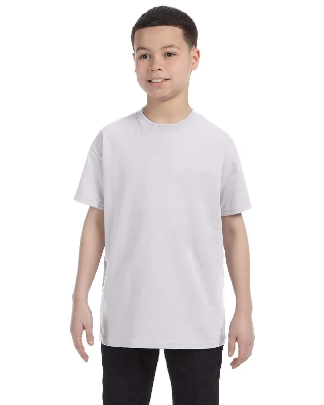 Hanes Youth Authentic-T T-Shirt | Ash