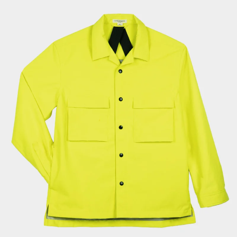 3L Waterproof Work Jacket in Neon Yellow