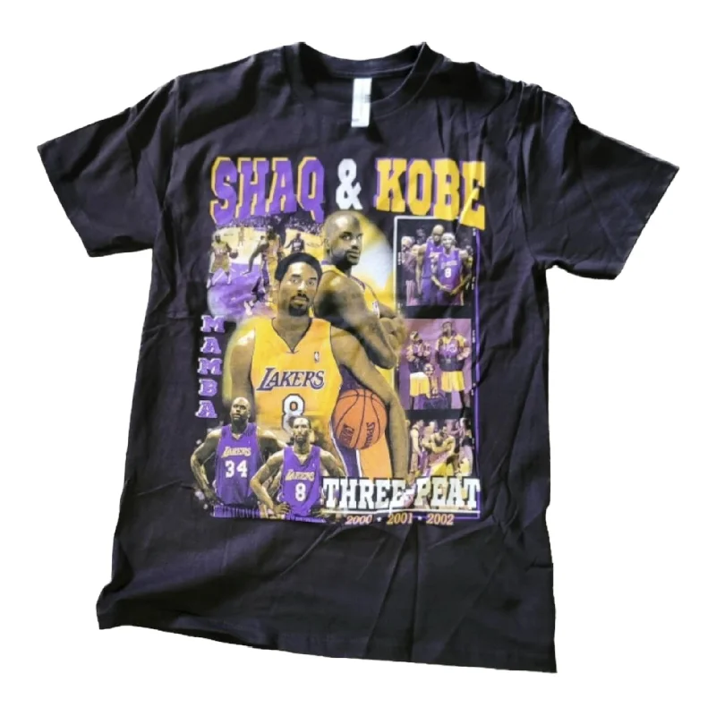 Threads On Demand: Shaq & Kobe Three Peat SS Tee