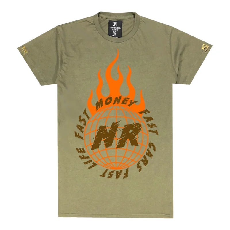 NOVEMBER REINE: Fast Cars Fast Money SS Tee