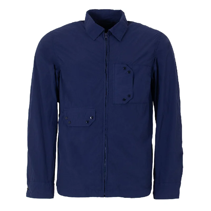 Ten C Lightweight Jacket Blue Night