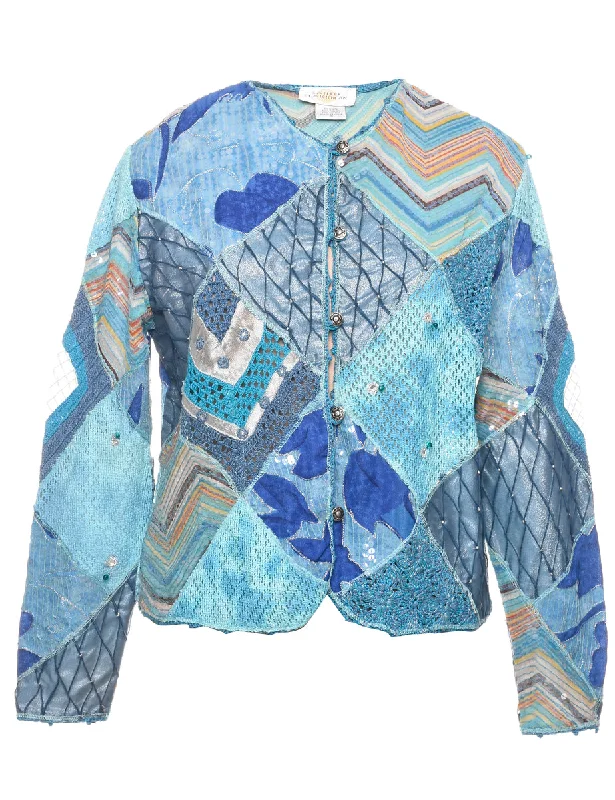 Patchwork Evening Jacket - S