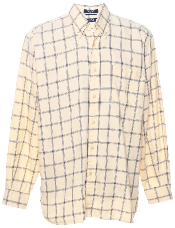 Nautica Checked Shirt - L