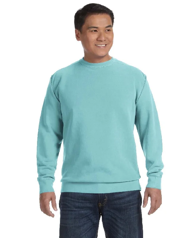 Comfort Colors Garment-Dyed Crewneck Sweatshirt | Chalky Mint