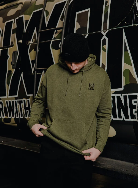 Crest Lightweight Pullover - Black / Green