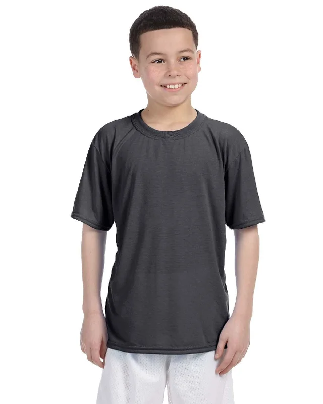 Gildan Youth 4.5 oz. Performance T-Shirt | Charcoal