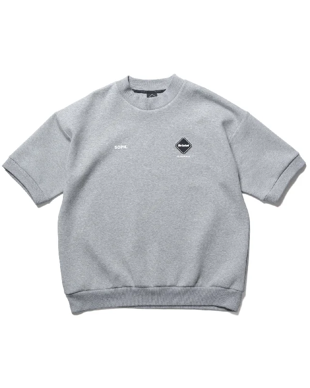 TECH SWEAT S/S TEAM CREWNECK BAGGY TOP