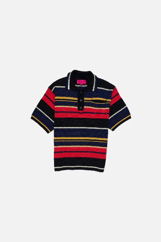 Rad Stripe Scally Polo