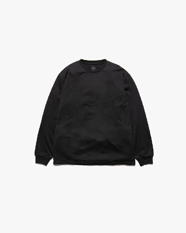 L/S Crew Neck Tee BLACK