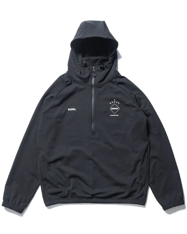 PDK HALF ZIP HOODED TOP