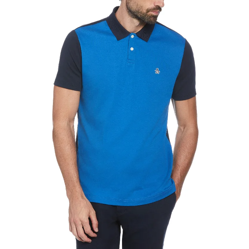 Color Block Polo