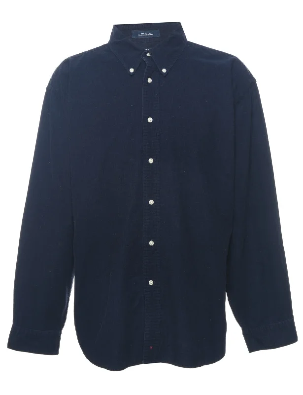 Navy Corduroy Shirt - XXL