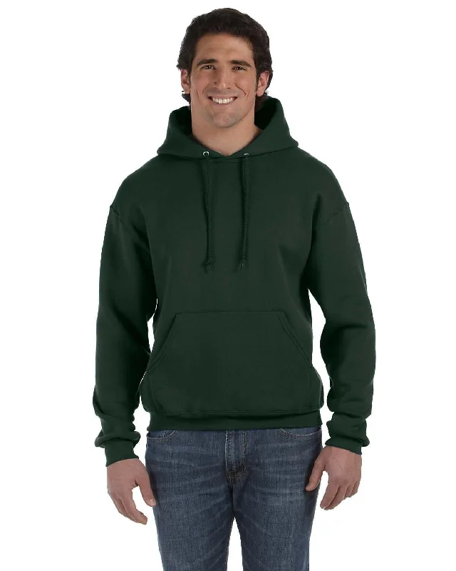 Fruit of the Loom Supercotton Pullover Hoodie | Forest Green