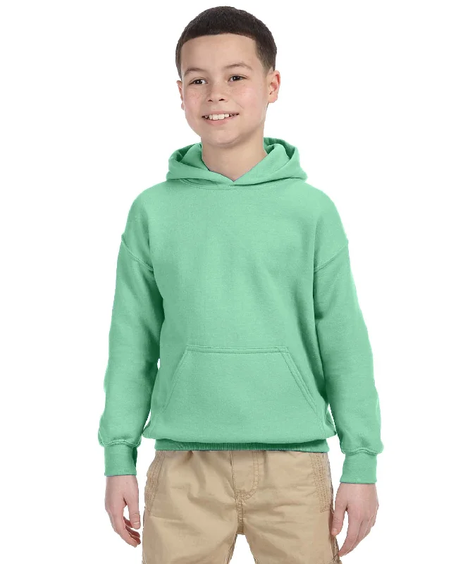 Gildan Youth Lightweight 50/50 Hoodie | Mint Green