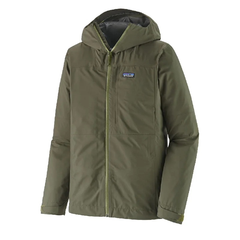 Patagonia Boulder Fork Rain Jacket Basin Green