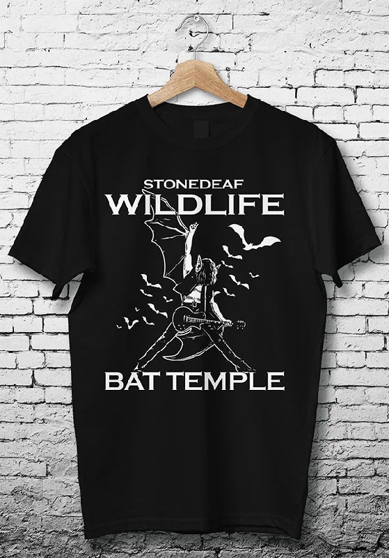 Bat Temple | STONEDEAF CHARITY T-SHIRT