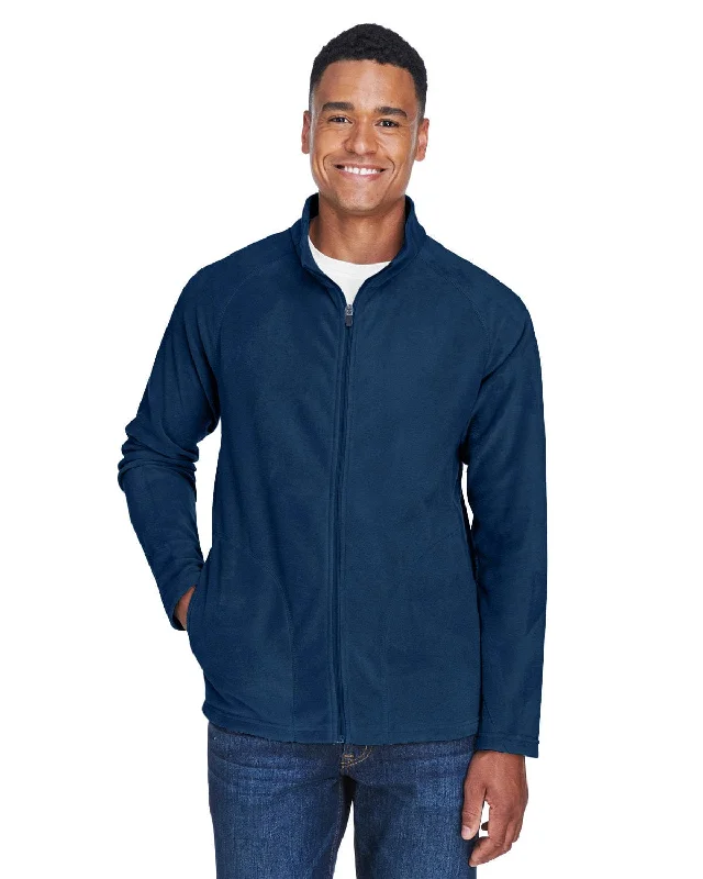 Team 365 Mens Campus Microfleece Jacket | Sport Dark Navy