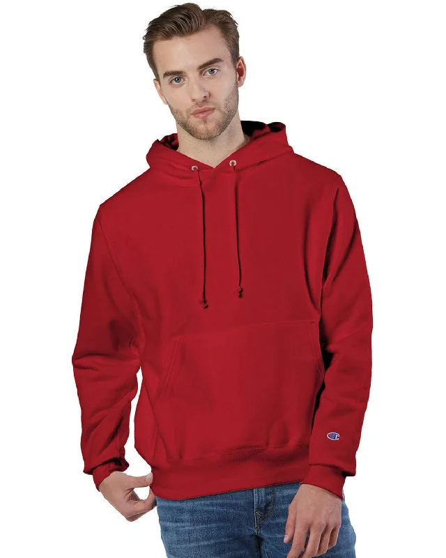 Champion Reverse Weave Hooded Sweatshirt | Scarlet