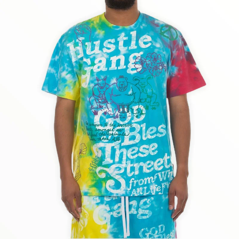 HUSTLE GANG: Reverence SS Knit 211-6316