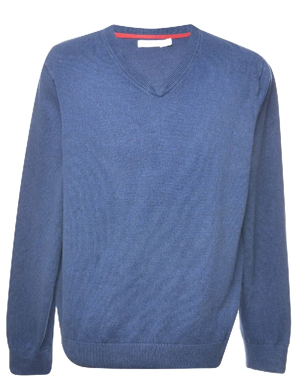 Nautica Navy Jumper - L