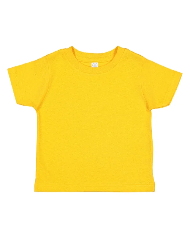 Rabbit Skins Toddler Fine Jersey T-Shirt | Gold