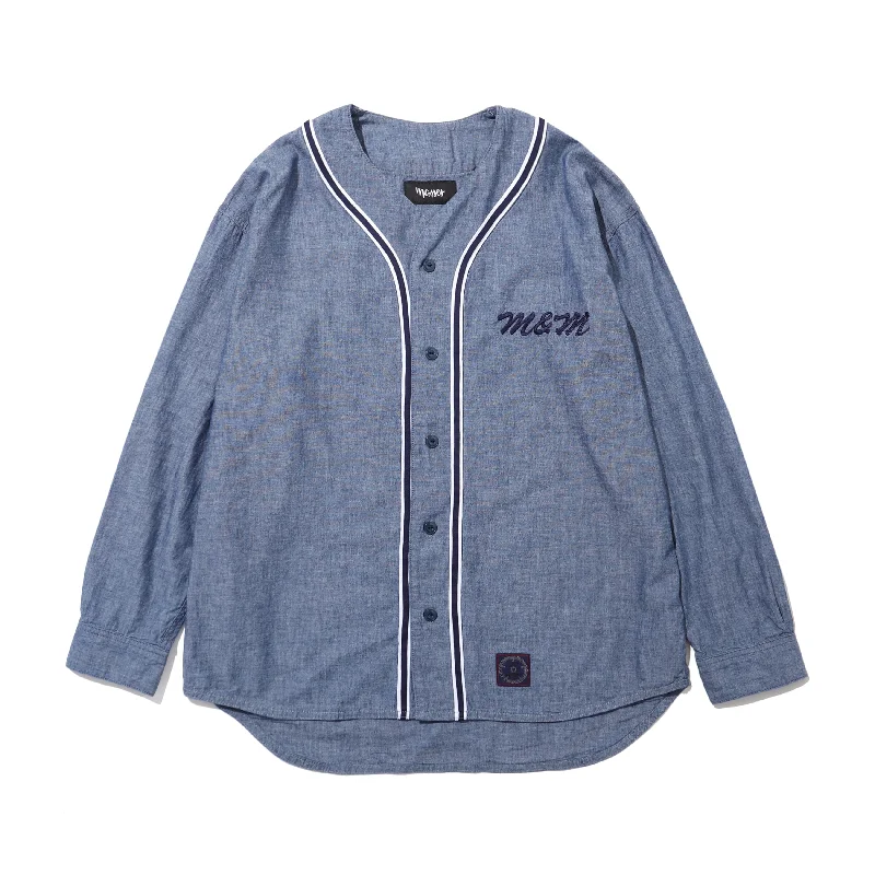 M&M × MASSES BASEBALL SHIRT L/S