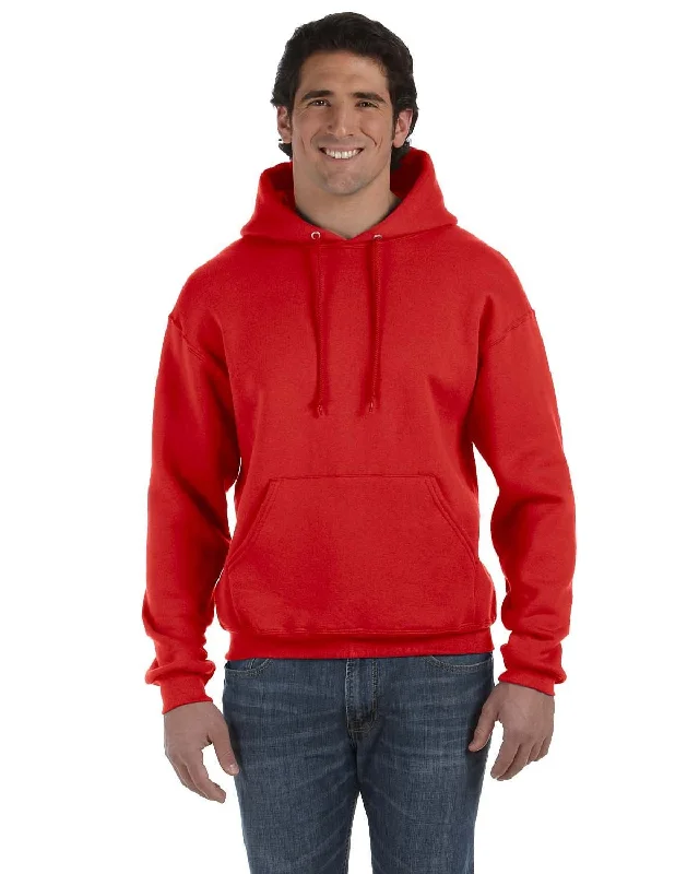 Fruit of the Loom Supercotton Pullover Hoodie | True Red