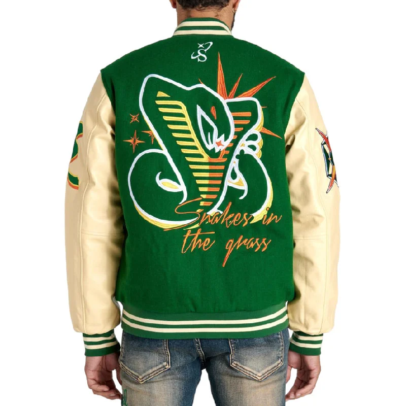 SUGARHILL: Serpent Varsity Jacket