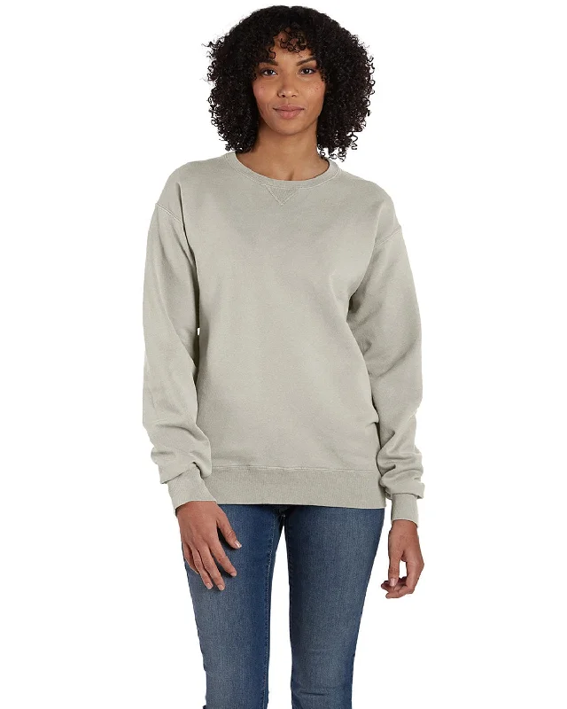 ComfortWash by Hanes Unisex Crew Sweatshirt | Parchment