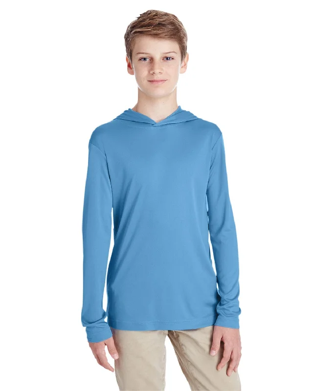 Team 365 Youth Zone Performance Hoodie | Sport Light Blue