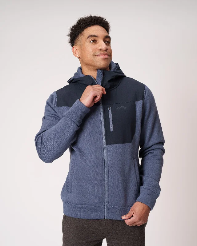 Merino Fleece Zip Hoodie