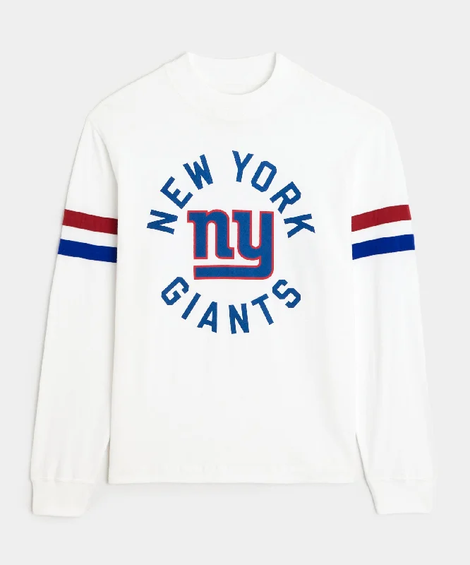 Todd Snyder + NFL by Fanatics Giants Premium Jersey Mock Neck Tee