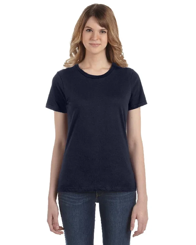 Anvil Ladies Fashion Fit T-Shirt | Navy