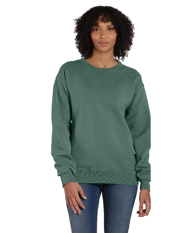 ComfortWash by Hanes Unisex Crew Sweatshirt | Cypress Green