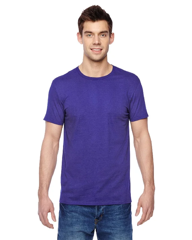 Fruit of the Loom 100% Sofspun Cotton T-Shirt | Purple