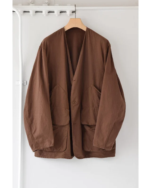 コットンダックス ハンティングジャケット BROWN