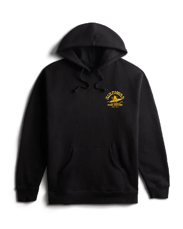 Surfin' Birdie Hoodie - Black