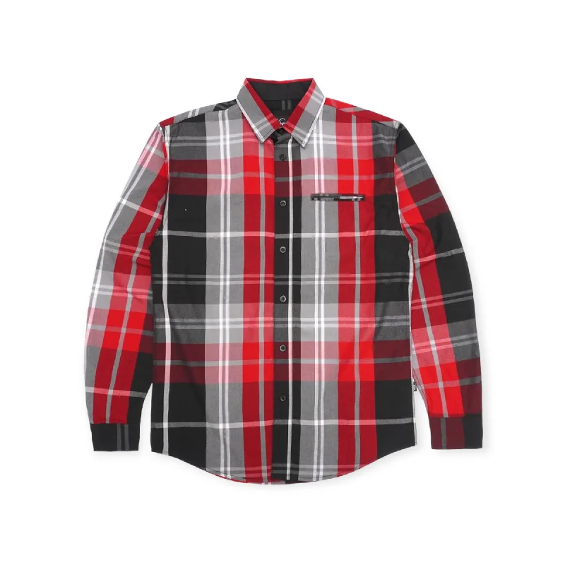 VENO: Plaid L/S Button Down V1845