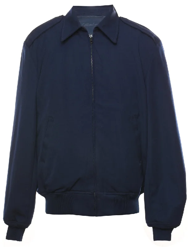 Navy Classic Jacket - L