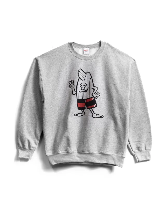 Birdie Crewneck Sweatshirt - Heather Gray